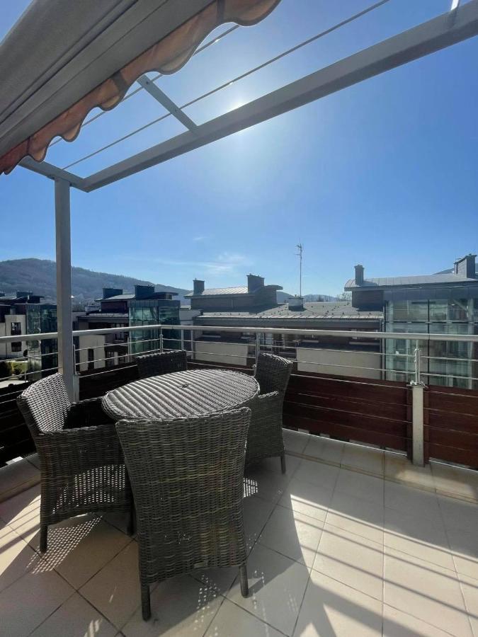 Antresola Apartament Zeta Park 우스트론 외부 사진